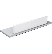 11559170000 EDITION 400 Полочка для душа со скребком, алюминий серебристый анодированный (E6 EV1)/белый (RAL 9010) 11559170000