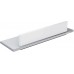 11559170000 EDITION 400 Полочка для душа со скребком, алюминий серебристый анодированный (E6 EV1)/белый (RAL 9010) 11559170000