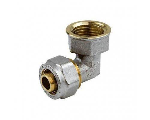 Угольник МП обж лат Дн20х1/2"х90гр ВР Aquasfera 7007-03 Угольник МП обж лат Дн20х1/2"х90гр ВР Aquasfera 7007-03