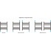 Сунержа Флюид  Полотенцесушитель водяной 50x60h, цвет: без покрытия 00-0222-6050