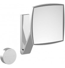 17613019002 ILOOK_MOVE Косметическое зеркало, квадратное, 5-уровневая подсветка, стеклянная панель управления, фактор увеличения x 5, хром 17613019002