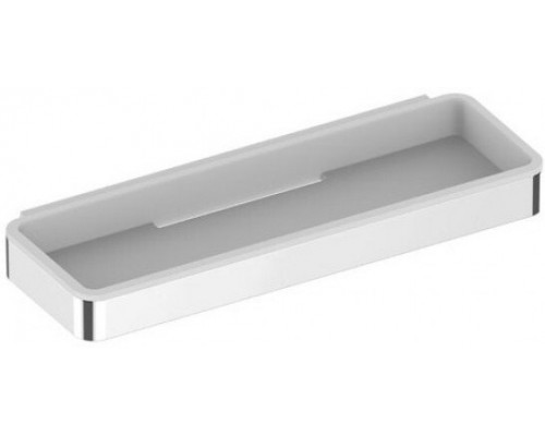 14958010051 PLAN Корзинка для душа 288мм, хром/белый 14958010051