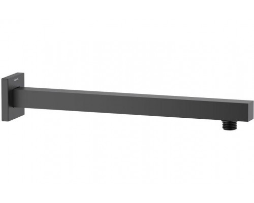 AQ2175MB держатель верхнего душа настенный 350 мм, матовый черный AQ2175MB