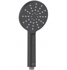 AQ2006MB ОБЕРОН ручной душ Select 120 3 jet, матовый черный AQ2006MB