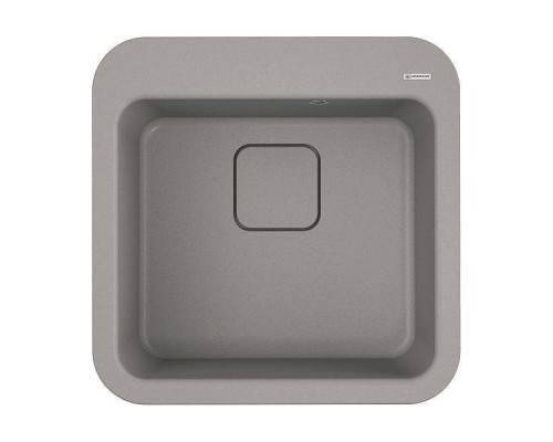 Omoikiri Tasogare 51-GR Кухонная мойка Artgranit 51x51 см, цвет: leningrad grey 4993740
