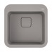 Omoikiri Tasogare 51-GR Кухонная мойка Artgranit 51x51 см, цвет: leningrad grey 4993740