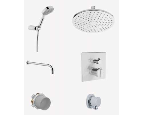 Душевой комплект, Vitra, Suit, цвет-хром