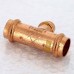 Тройник пресс медь Profipress G VIEGA 22х15х22