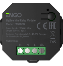 Беспроводное реле, ENGO, со встроенным репитером, 230В, ZigBee