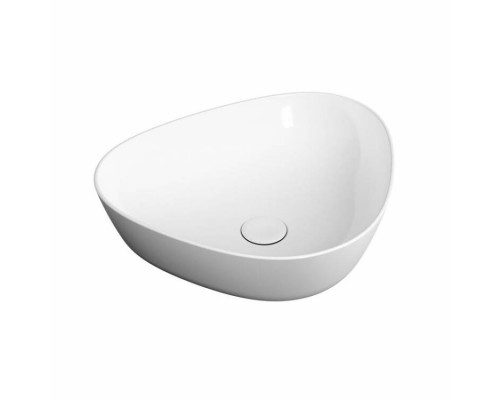 Раковина, Vitra, Plural, шгв 470-400-130, отверстия для смесителя-отсутствуют, VitrA Clean, цвет-белый