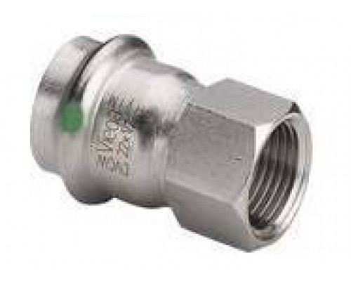 Переход ВP 15 х 3/4 Sanpress Inox c SC-Contur, нерж.сталь Переход ВP 15 х 3/4 Sanpress Inox c SC-Contur, нерж.сталь