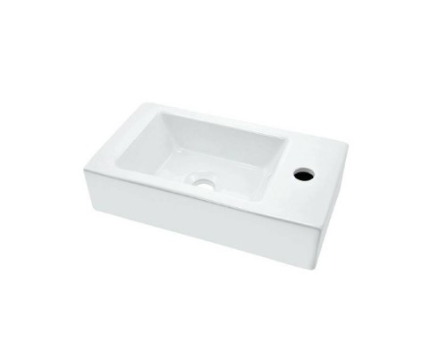 Раковина, Jaquar, JDS, шгв 460-265-110, отверстия для смесителя-1, цвет-белый