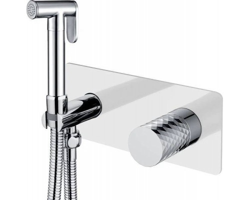 Boheme Stick Смеситель гигиенический, цвет: White Diamond Chrome 127-WCR