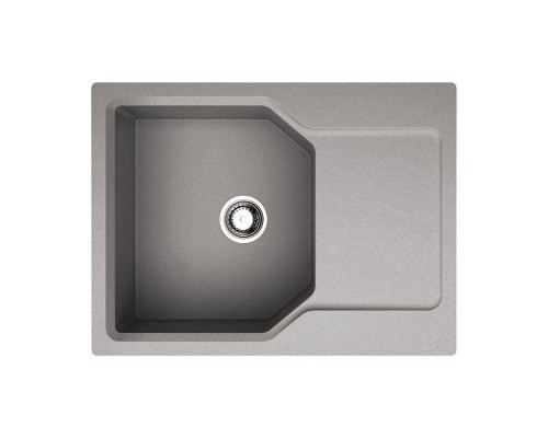 Omoikiri Yonaka 65-GR Кухонная мойка Artgranit 65x51 см, цвет: leningrad grey 4993346