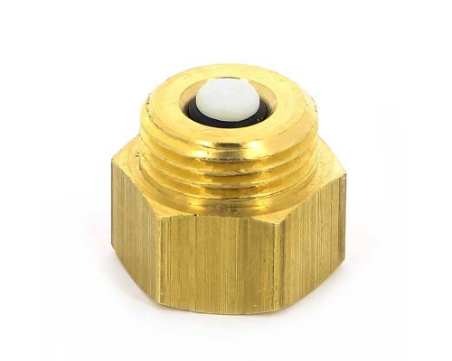 Клапан REM для монтажа/демонтажа манометра WATTS 1/4"х1/2"