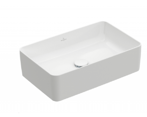 Раковина, Villeroy&Boch, Collaro, шгв 560-360-145, отверстия для смесителя-отсутствуют, цвет-альпийский белый Раковина, Villeroy&Boch, Collaro, шгв 560-360-145, отверстия для смесителя-отсутствуют, цвет-альпийский белый