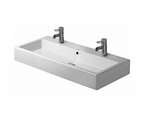 Раковина, Duravit, Vero, шгв 1000-470-175, отверстия для смесителя-2, цвет-белый