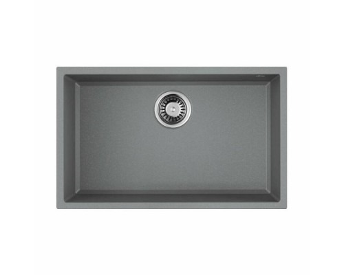 Мойка, OMOIKIRI, Tedori, шгв 660-420-220, отверстия для смесителя-отсутствуют, цвет-Leningrad grey