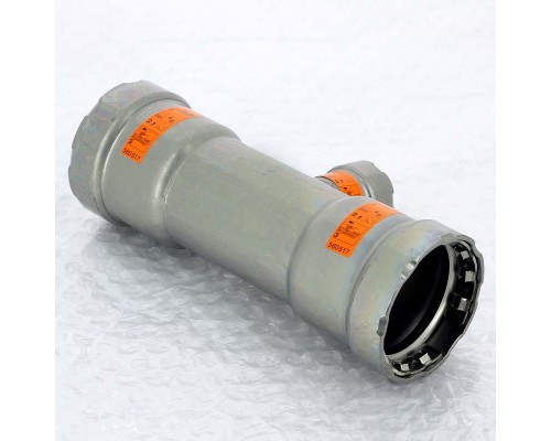 Тройник пресс оцинкованная сталь Megapress VIEGA 1"1/2x1/2"x1"1/2