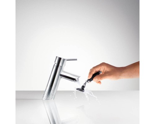 Смеситель для раковины HansGrohe HG Talis однорычажный со сливным гарнитуром хром