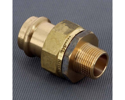 Муфта разъёмная пресс-Н бронза Sanpress VIEGA 28x3/4" Муфта разъёмная пресс-Н бронза Sanpress VIEGA 28x3/4"