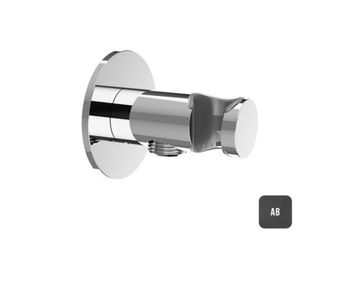 Шланговое подсоединение, Almar, Showers Accessories, цвет-Absolute Black Brushed PVD