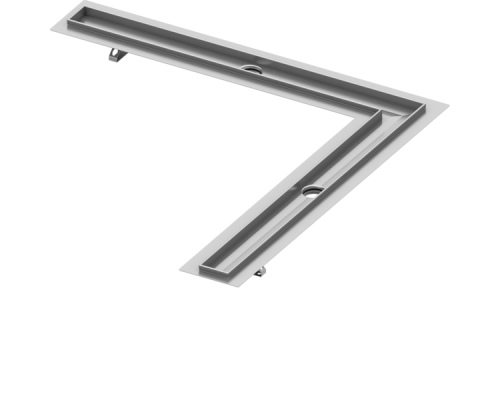 Дренажный канал угловой, TECE, TECEdrainline, шдв 155-1200/1200-64 Дренажный канал угловой, TECE, TECEdrainline, шдв 155-1200/1200-64