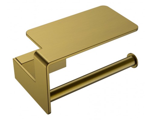 Boheme Q Держатель туалетной бумаги с полочкой, подвесной, цвет: bronze 10941-BR