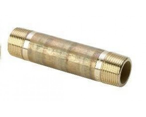 Ниппель удлиненный, 80 x 3/4, бронза Ниппель удлиненный, 80 x 3/4, бронза
