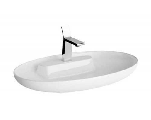 Раковина, Vitra, Memoria, шгв 750-465-120, отверстия для смесителя-1, VitrA Clean, цвет-белый