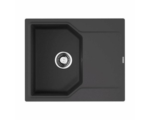 Мойка, OMOIKIRI, Yonaka, шгв 615-510-210, отверстия для смесителя-4 промаркированных, цвет-чёрный