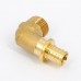Угол надвижной Н бронзовый REHAU 16x1/2" RX+