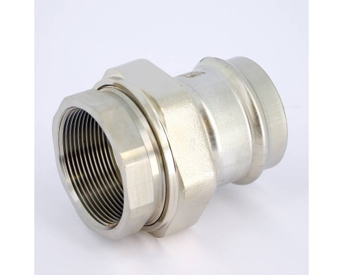 Муфта разъёмная пресс-В с плоской прокладкой нержавеющая сталь Sanpress Inox VIEGA 54x2"