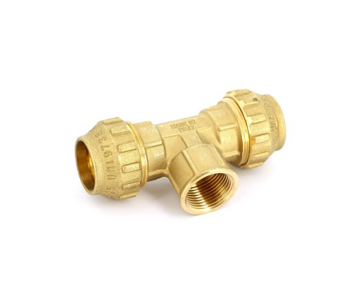 Тройник обжим-В TIEMME 25х3/4"х25