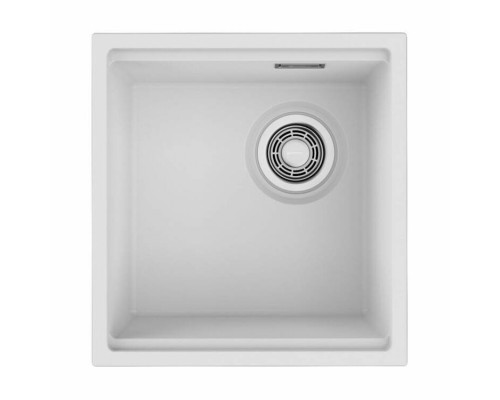 Мойка, OMOIKIRI, Yoru, шгв 416-440-202, отверстия для смесителя-отсутствуют, цвет-белый