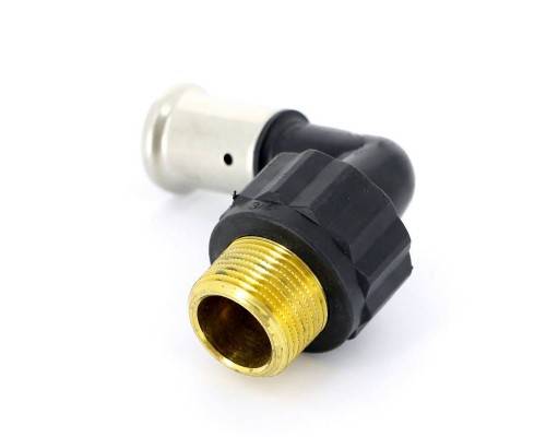 Угол пресс-Н PVDF HENCO 20х3/4" Угол пресс-Н PVDF HENCO 20х3/4"