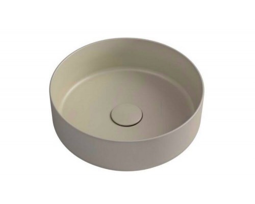 Раковина, ISVEA, Infinity, шгв 360-360-120, отверстия для смесителя-отсутствуют, цвет-слоновая кость