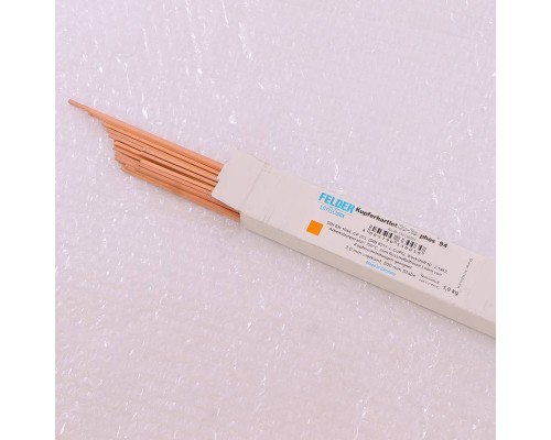 Припой твердый медный Cu-Rophos®94 3мм FELDER 1000г