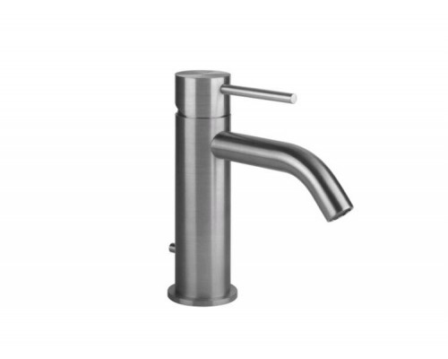 Смеситель для раковины, Gessi, Flessa, цвет-Steel Brushed