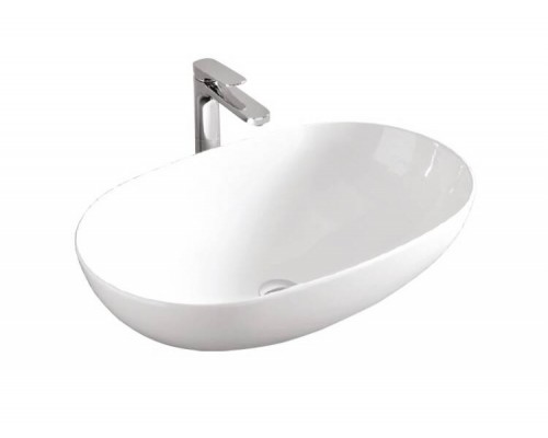 Раковина, Artceram, La Ciotola, шгв 705-440-200, отверстия для смесителя-отсутствуют, цвет-Glossy White