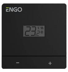 Термостат ENGO Easy комнатный накладной, с дисплеем, черный