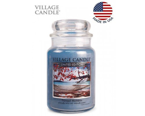 Декоративная свеча Village Candle Минуты спокойствия (602 грамма) Декоративная свеча Village Candle Минуты спокойствия (602 грамма)