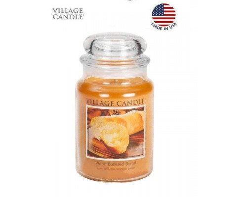 Декоративная свеча Village Candle Багет и сливочное масло (602 грамма)