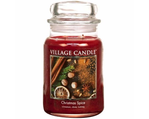 Декоративная свеча Village Candle Рождественская (602 грамма)