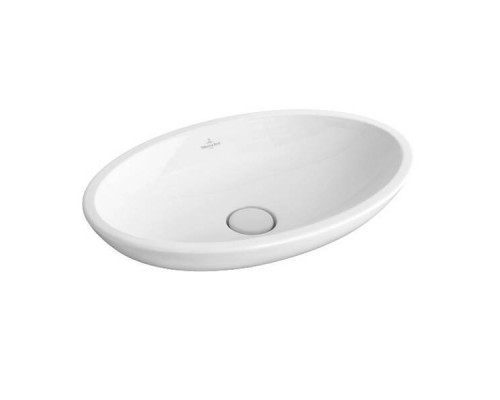 Раковина, Villeroy&Boch, Loop&Friends, шгв 585-380-110, CeramicPlus, цвет-альпийский белый