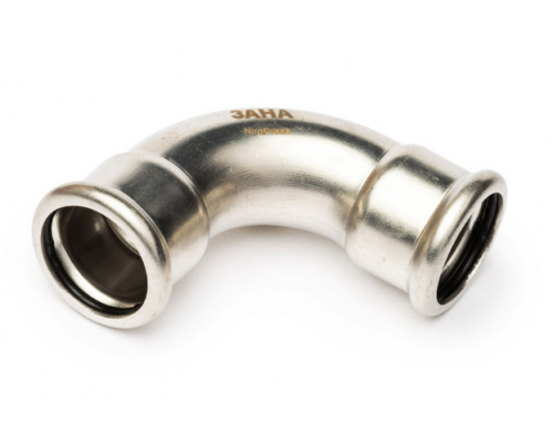 Отвод, NiroPress 316L 90° ВПр-ВПр, ø54, 9002A.3