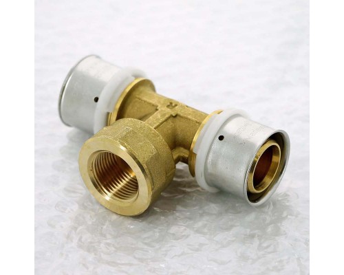 Тройник пресс-В UNI-FITT 32х3/4"х32 Тройник пресс-В UNI-FITT 32х3/4"х32