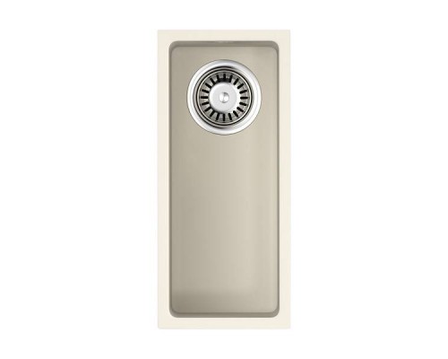 Omoikiri Bosen 20-U-WH Кухонная мойка Tetogranit 20x44 см, цвет: белый 4993156