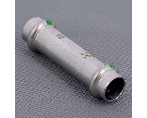 Муфта надвижная пресс нержавеющая сталь Sanpress Inox VIEGA 15