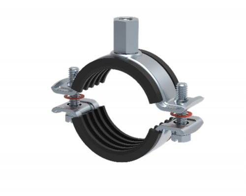 Хомут, Конкреп, HD1501, для высоких нагрузок, с EPDM, M8/M10, 53-58 мм, оцинкованная сталь